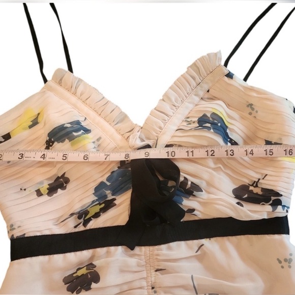 Self-Portrait Floral Ruched Midi Dress – Worn Once – Excellent Condition - Picture 7 of 15